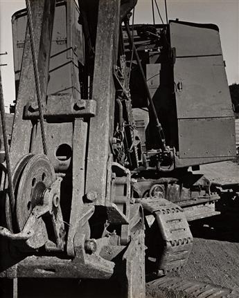HARRY BOWDEN (1907-1965) Slums * Mechanical Shovel * Business Exterior * Construction site.